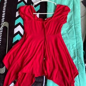 Red blouse by Say Anything